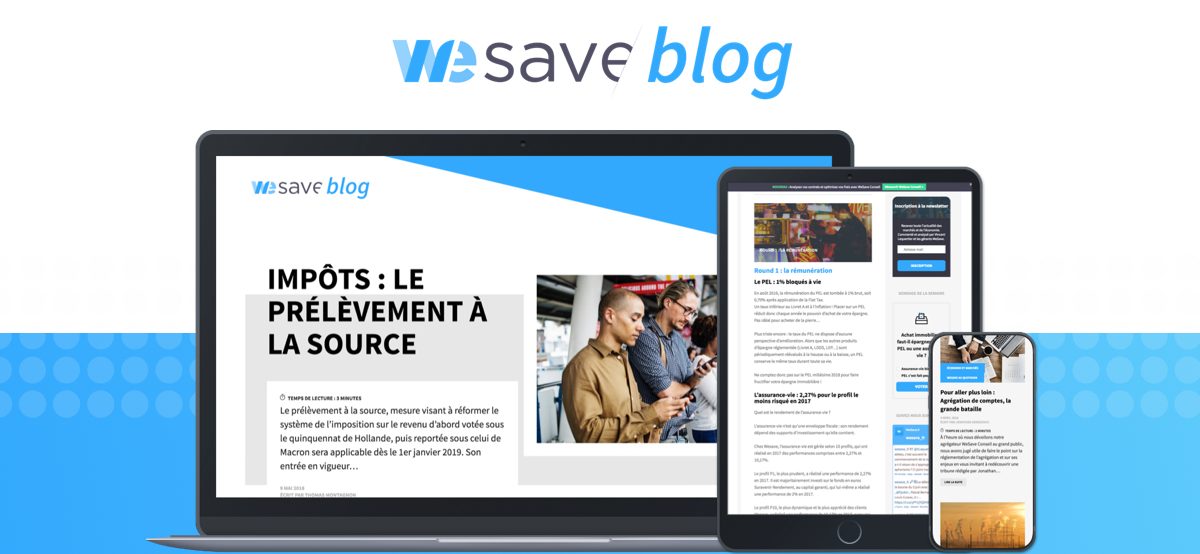 WeSave inaugure son nouveau blog