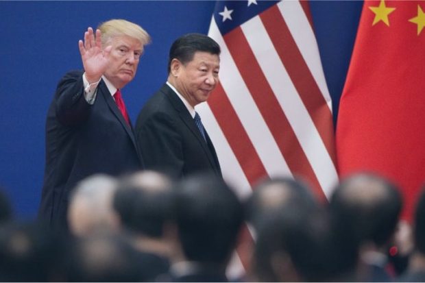 Trump avec président chinois